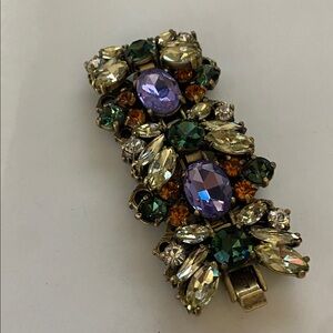 J. Crew Multicolor Gemstone Bracelet